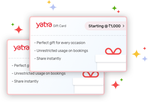 Yatra Gift Cards - Buy Yatra Gift Vouchers Online, Gift Vouchers